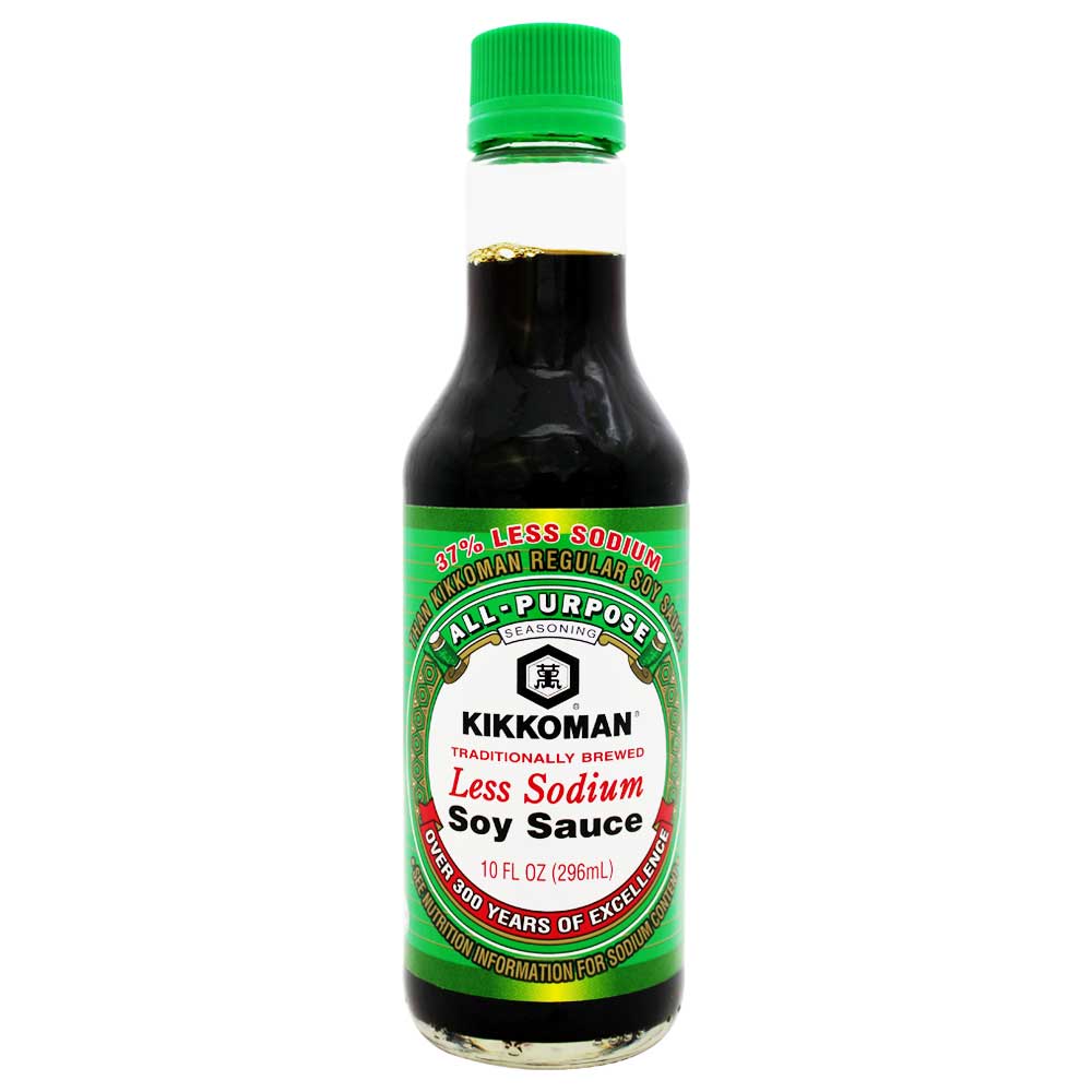 Salsa de Soya Kikkoman Baja en Sodio 296 ml.